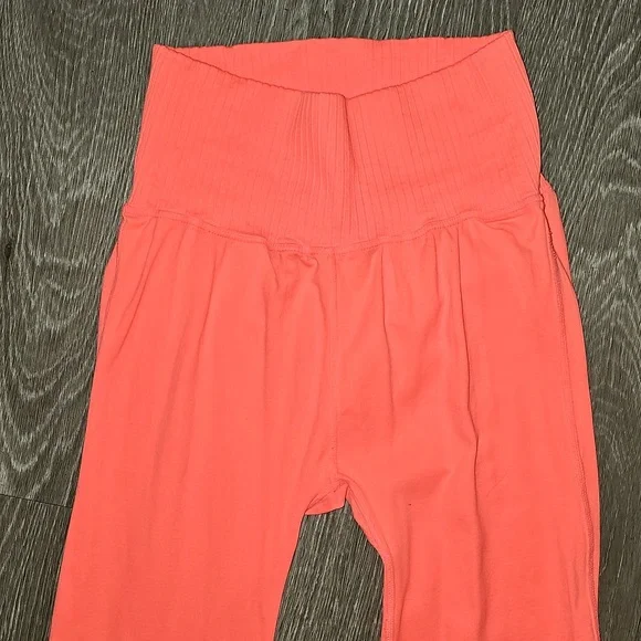 FP Movement Good Karma nwots womens sz XS/S Flares. Ribbed/High waisted. Neon - Picture 3 of 7
